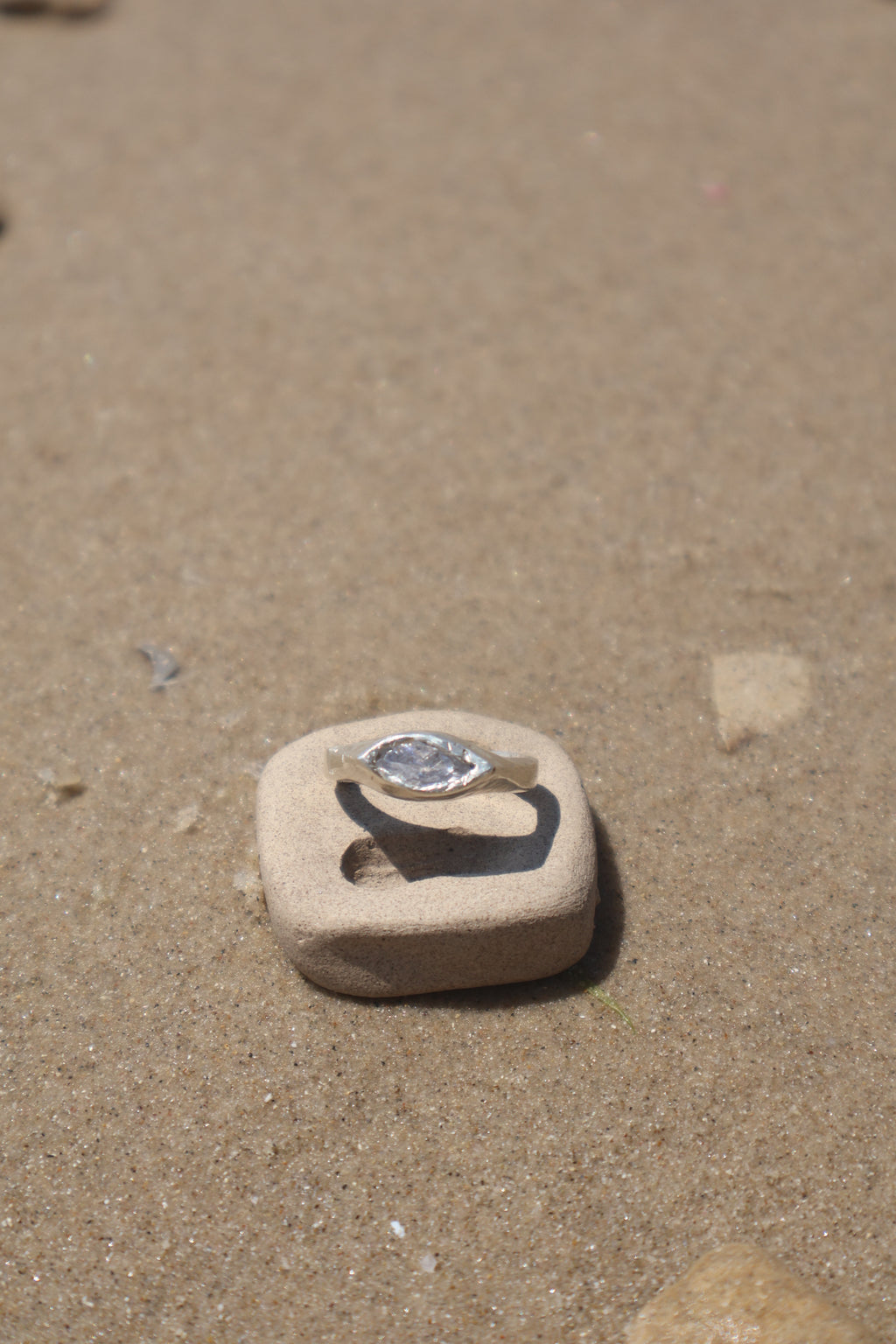 Clear Quartz ring