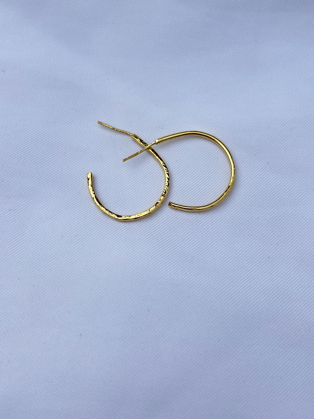 Classic hoop earrings