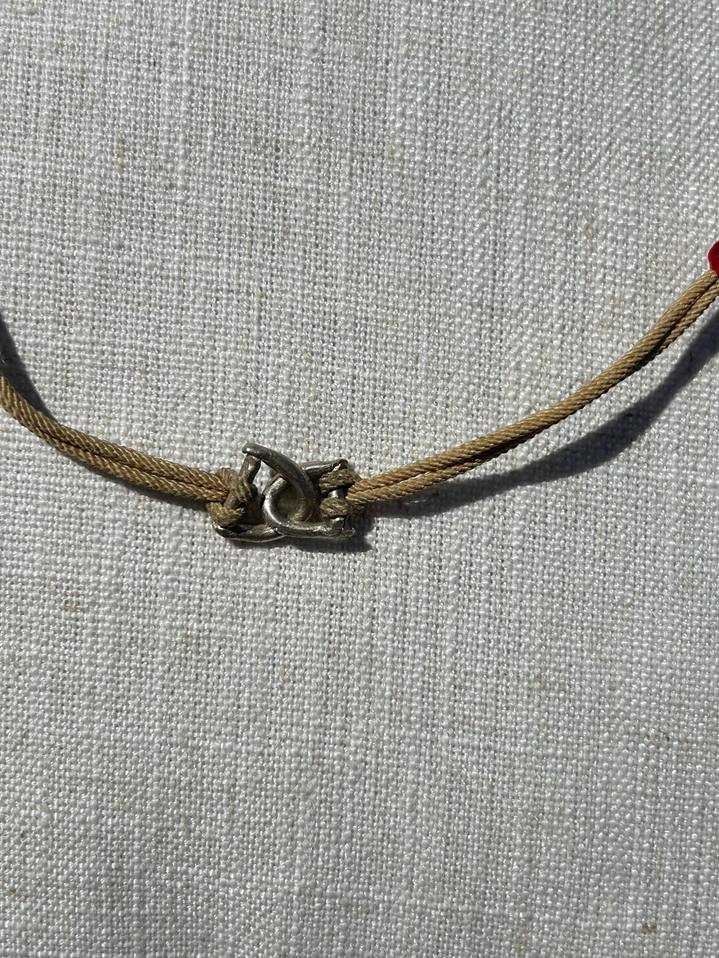 Hand in hand necklace
