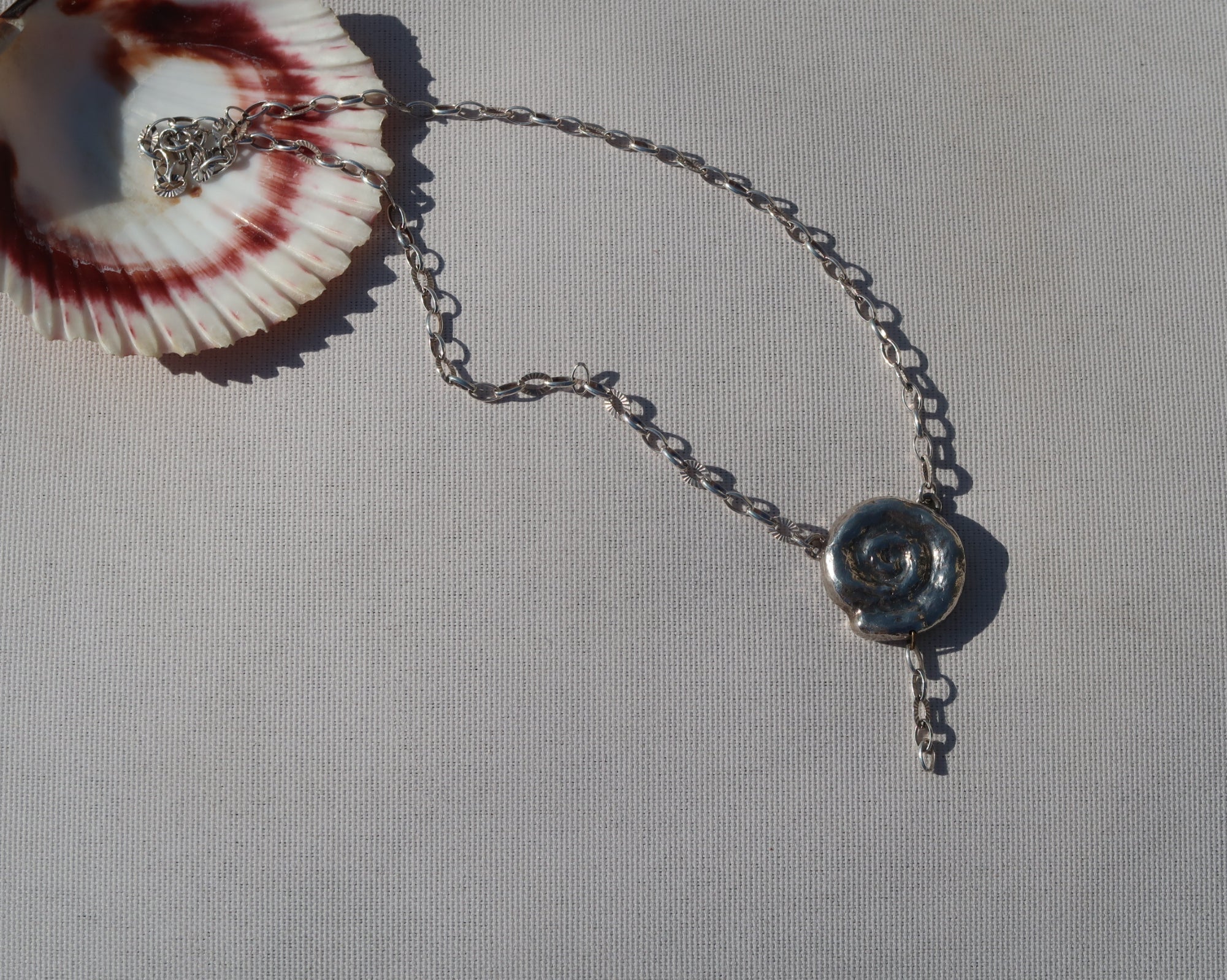 Spiral necklace