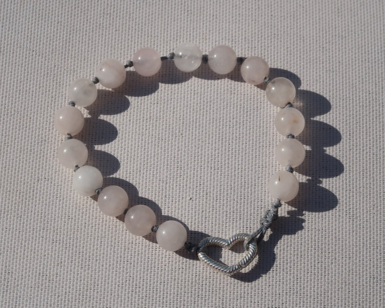 Beating heart bracelet