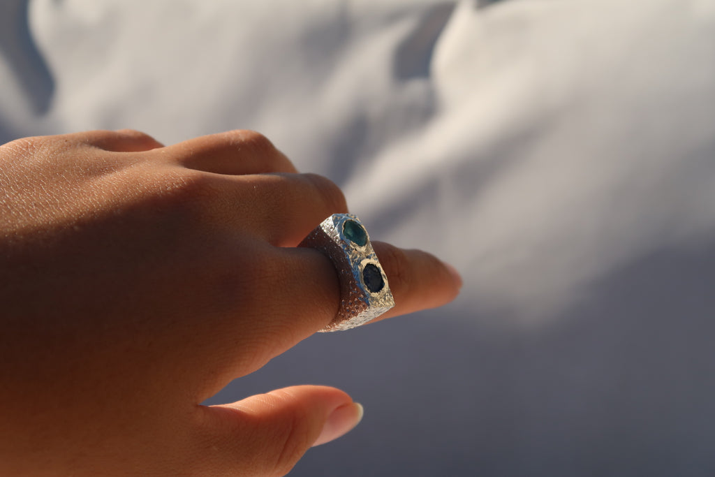 Ocean eyes ring
