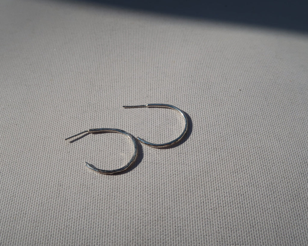 Classic hoop earrings